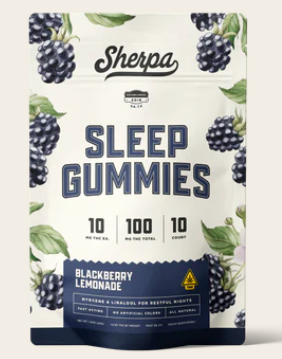 Sherpa Blackberry Lemonade Gummies | 10mg D9 / Blackberry Lemonade